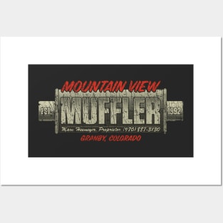 Mountain View Muffler 1992 Posters and Art